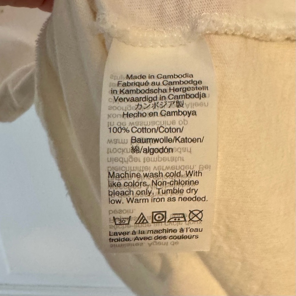 J. Crew Factory | Collectors Tee, Beach Bum Logo, White Color, Size XL - EUC - Picture 6 of 6